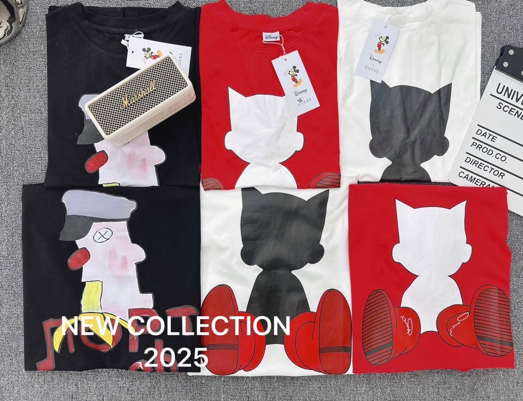 ÁO COTTON MÈO ĐI HIA CỘC TAY NỮ SẴN