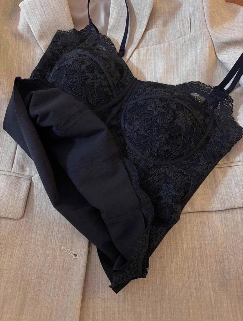 ĐỒ LÓT - BRA REN KÈM ĐỆM NGỰC 4 MÀU NỮ