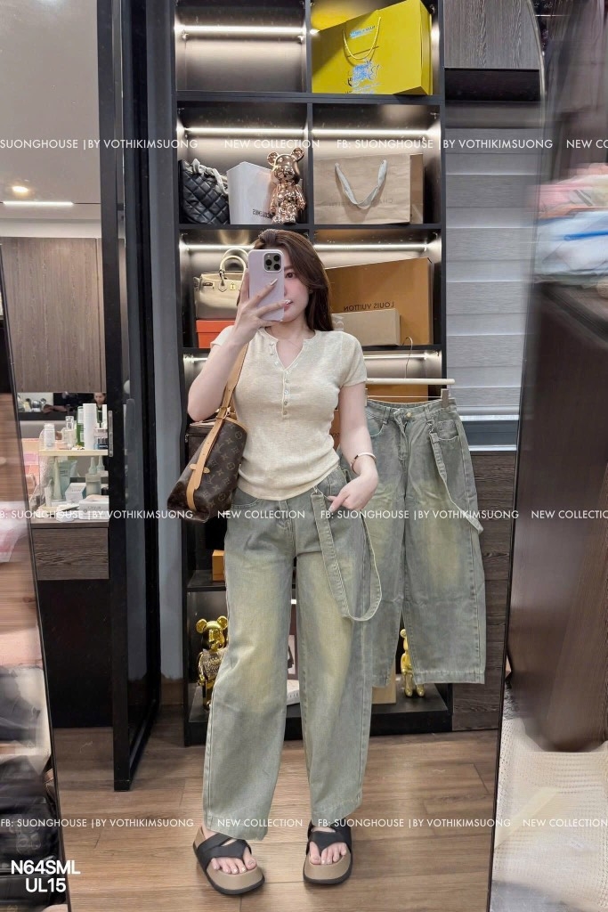 ÁO TĂM THỎ BE CỘC TAY NỮ SẴN