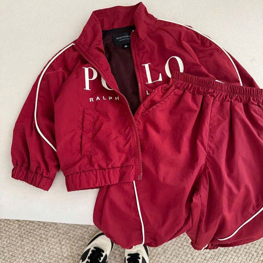 SET BỘ GIÓ DÀI POLO 2 MÀU BÉ TRAI