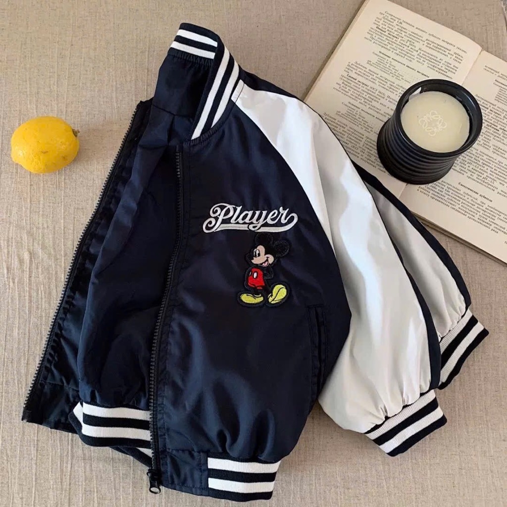 ÁO KHOÁC BOMBER MICKEY BÉ TRAI