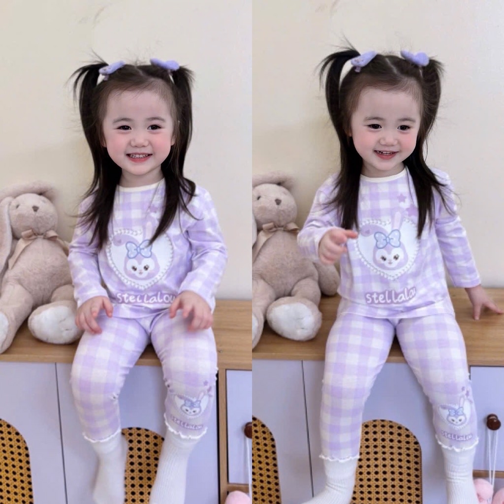 SET 3 BỘ DÀI STELLA LU TONE BE TÍM BÉ GÁI