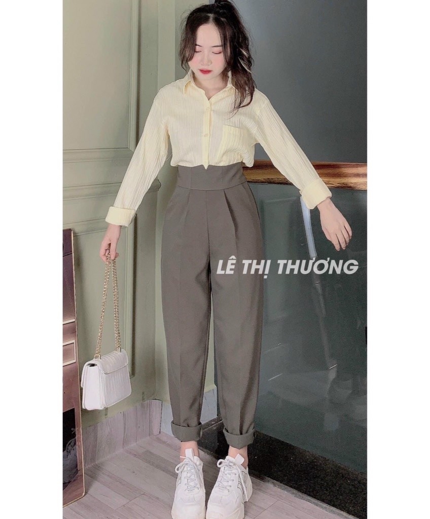 QUẦN BAGGY CẠP TO (xả 50k)