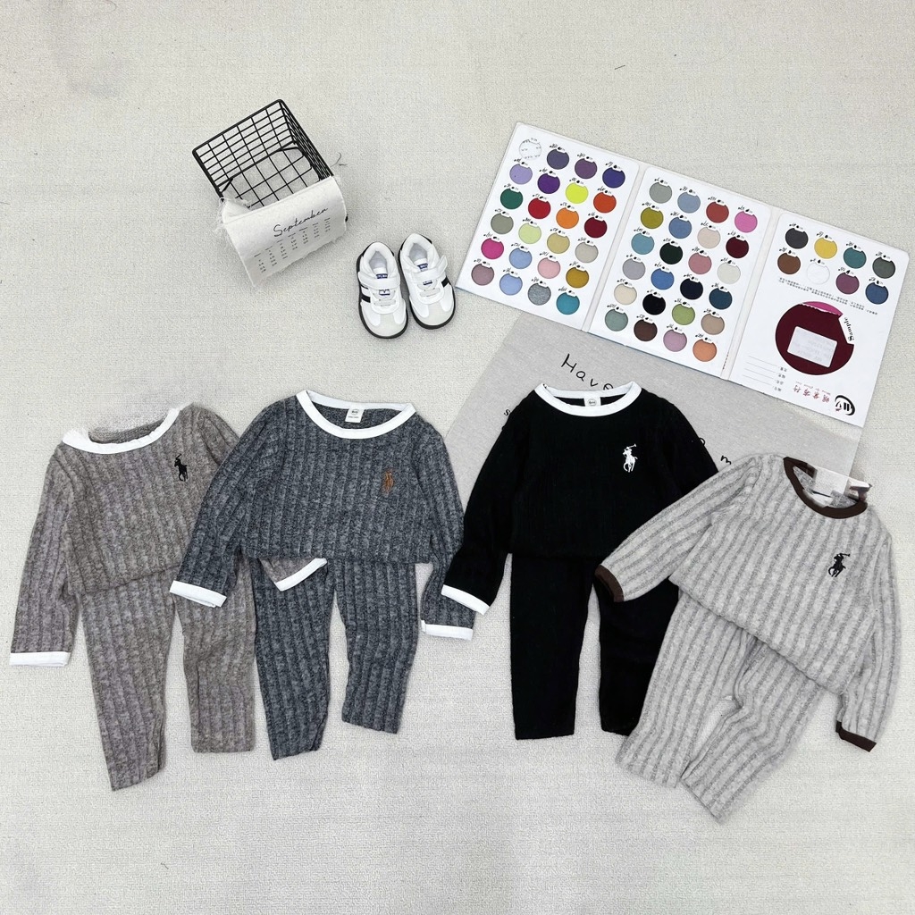 SET 2 BỘ DÀI NGỰA TĂM LÔNG ĐŨA BÉ TRAI