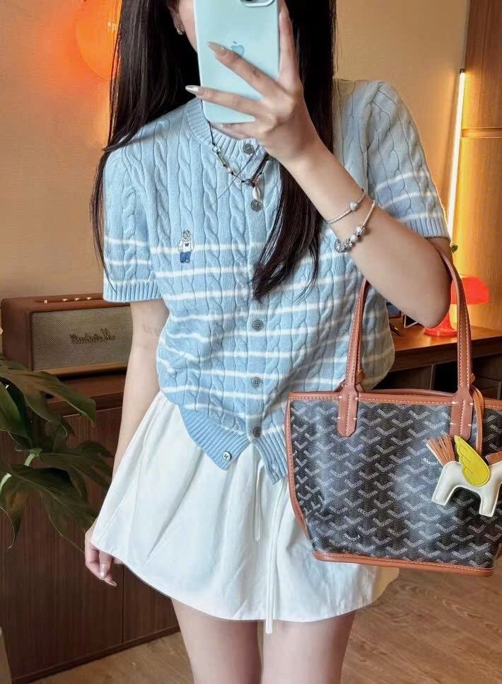 LEN CDG KẺ XANH CỌC TAY