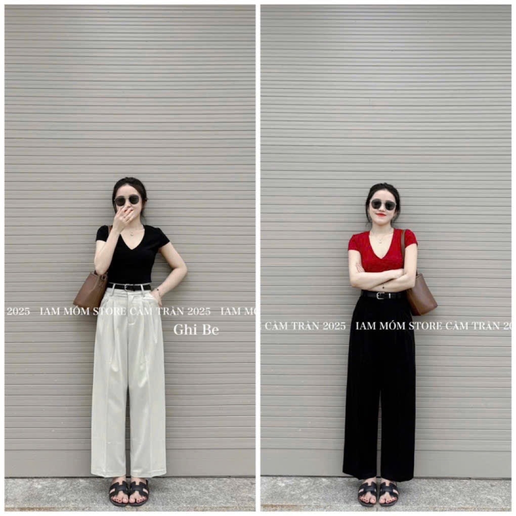 QUẦN VẢI SUÔNG SIÊU HACK CHÂN NỮ