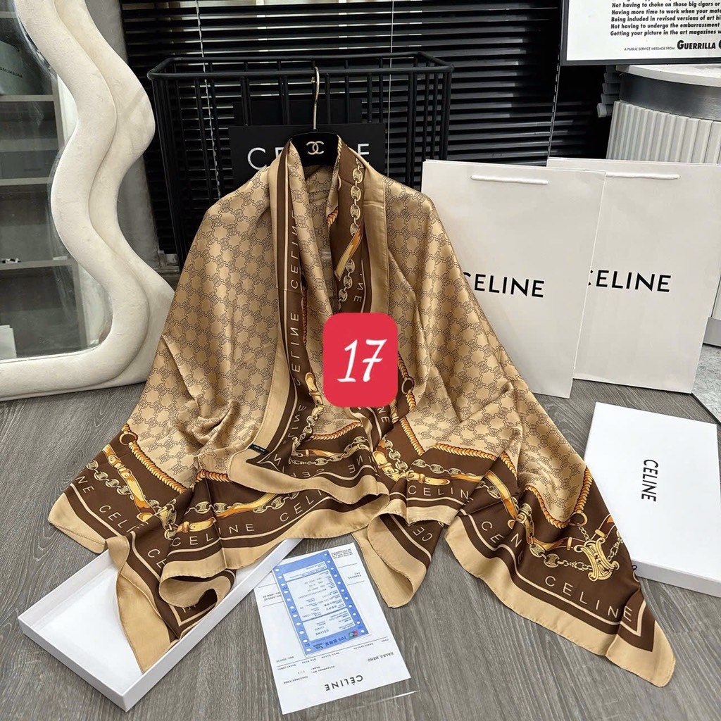 KHĂN LỤA TẶNG QUÀ 20/11 FULL BOX+ TÚI GIẤY+ BILL