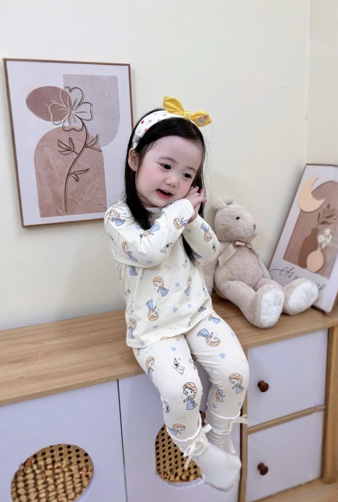 SET 2 BỘ DÀI EOSA TONE BE DƯƠNG BÉ GÁI