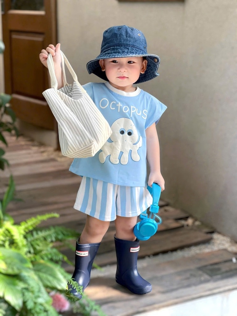 SET SN BẠCH TUỘC XANH KẺ BÉ TRAI