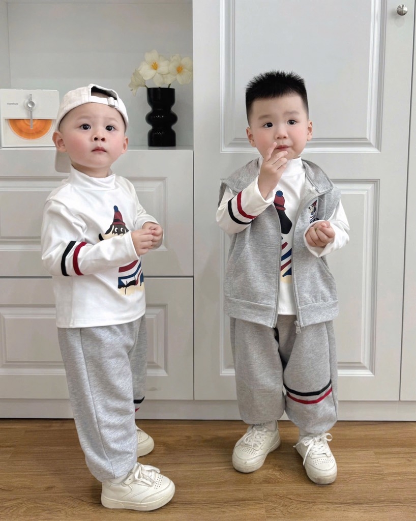 SET 3 CHI TIẾT TONE XÁM HÌNH CÚN BAO NGẦU(XẢ 90k)
