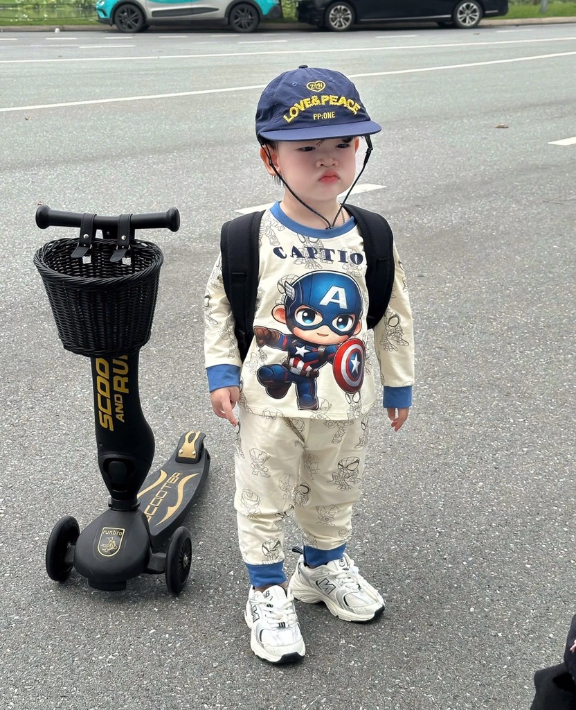 SET 2 BỘ DÀI IRONMAN CAPTION SIÊU NGẦU BÉ TRAI