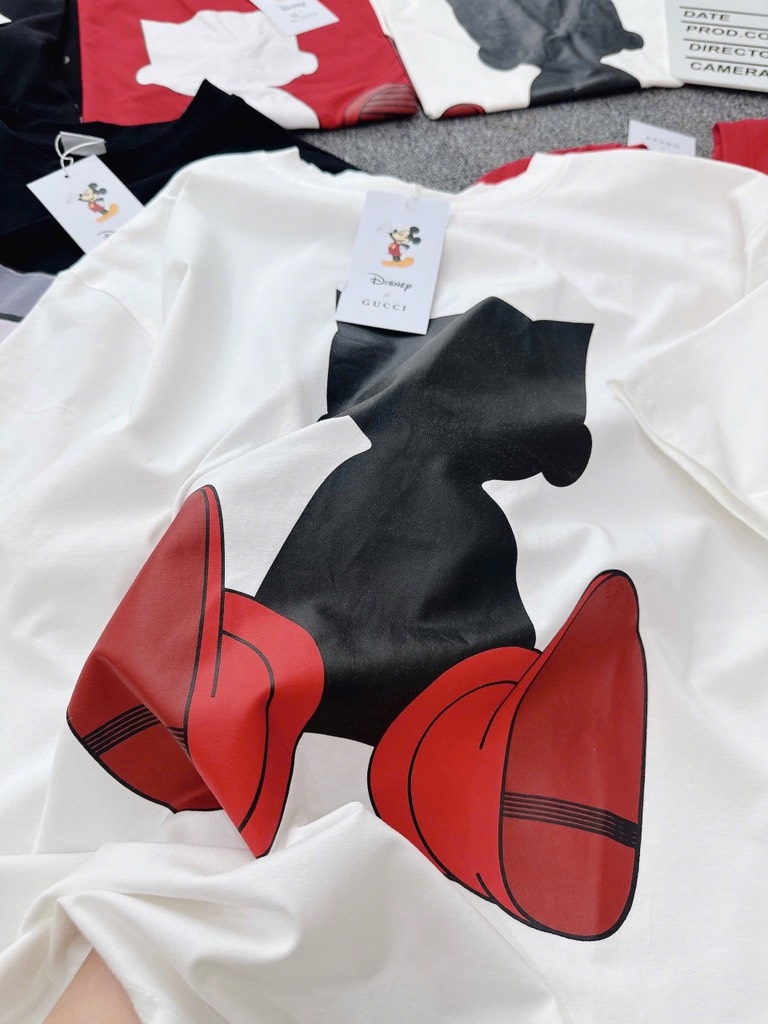 ÁO COTTON MÈO ĐI HIA CỘC TAY NỮ SẴN