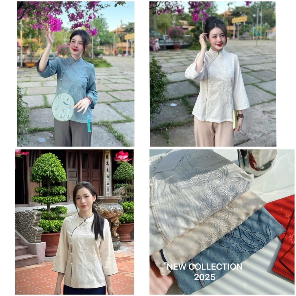 SET PHÁP PHỤC VIỀN NÉ TÂM AN NỮ SẴN
