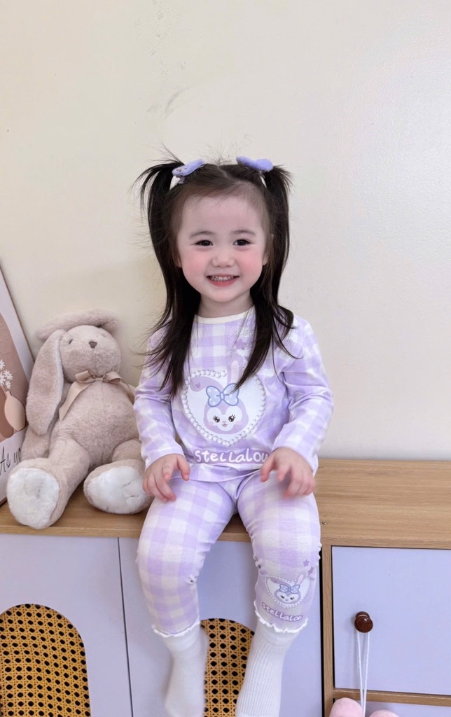 SET 3 BỘ DÀI STELLA LU TONE BE TÍM BÉ GÁI