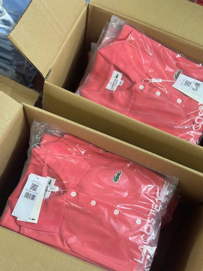 ÁO POLO CÁ SẤU MÀU CAM ĐÀO NỮ