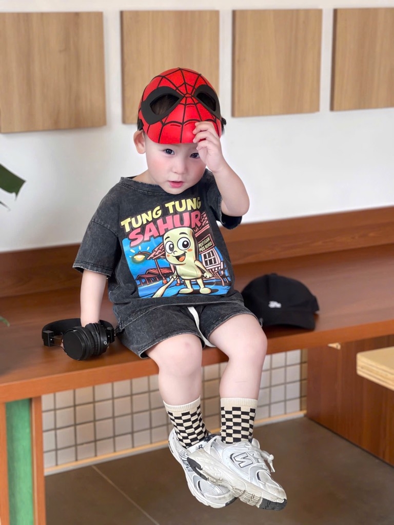 SET BỘ CỘC TUNG TUNG SHAHUR XÁM LOANG BÉ TRAI