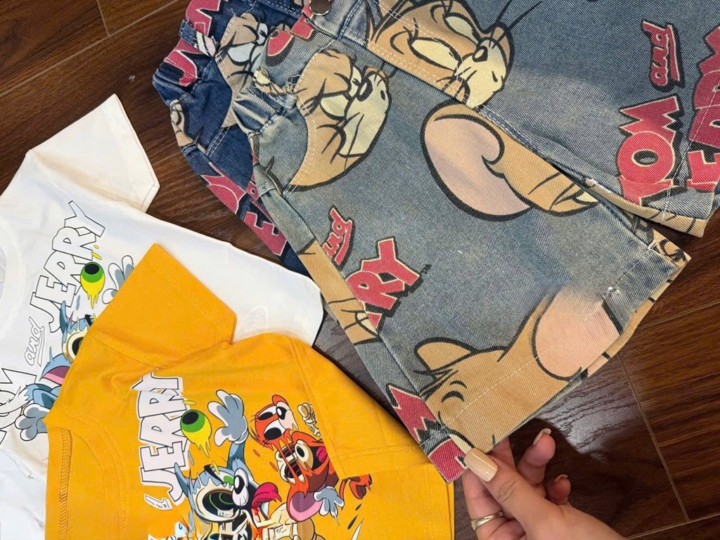 SET BÉ TOM VÀ JERRY BÉ TRAI