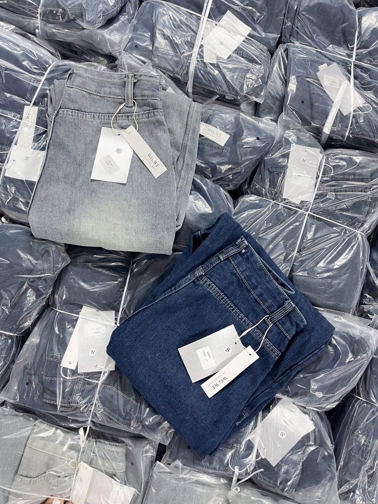 QUẦN BAGGY JEANS NỮ SIÊU ĐẸP SẴN