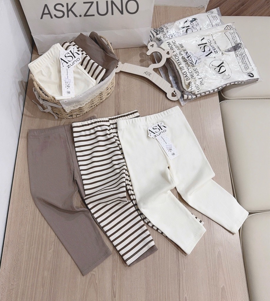 SET 3 QUẦN LEGGING TĂM BÉ TRAI BÉ GÁI SẴN (SALE 87k)
