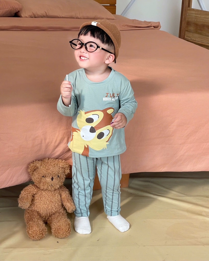 SET 3 BỘ DÀI ANIMALS TONE HÀN BÉ TRAI