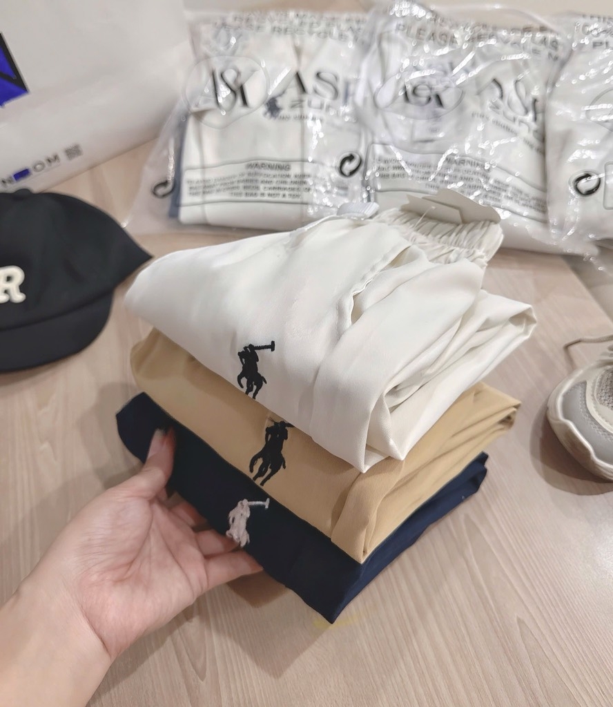 SET 3 QUẦN DÀI KAKI THÊU NGỰA BÉ TRAI