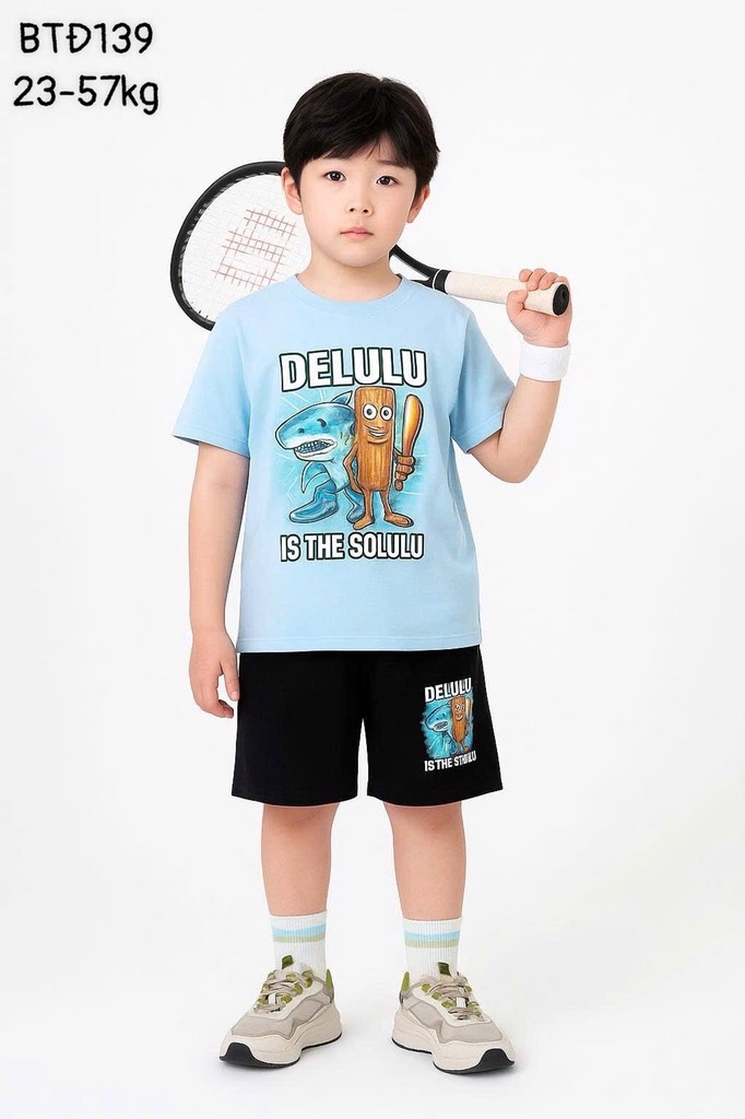 SET BỘ SIZE ĐẠI TUNG TUNG SAHUR CAPUCHINO BÉ TRAI