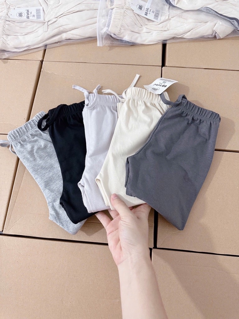 SET 5 QUẦN COTTON TONE GHI SÁNG CHO BÉ TRAI (SALE 99k)