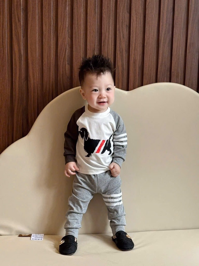 SET DÀI KẺ THOM HOẠ TIẾT CHÓ BÉ TRAI