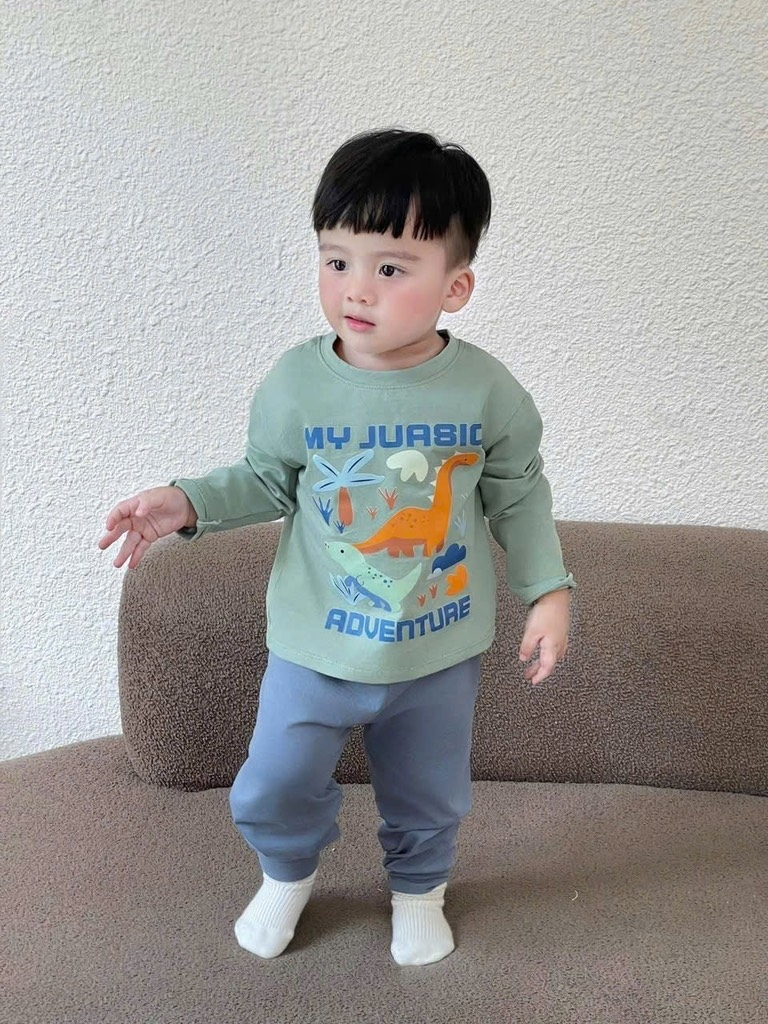 SET 2 BỘ DÀI KHỦNG LONG ĐỘNG VẬT BÉ TRAI(SALE 109k)