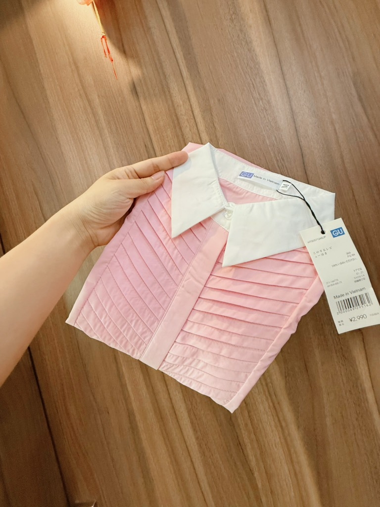 ÁO SƠ MI LI XẾP CHÉO MIXX CAVAT RỜI NỮ SẴN