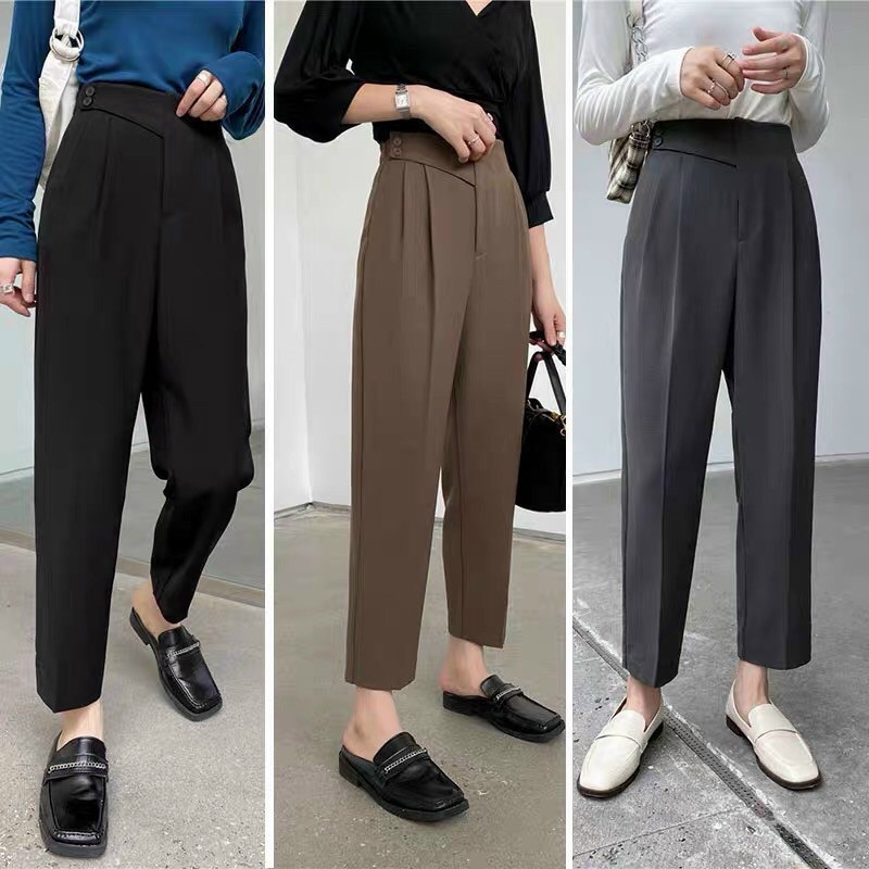 QUẦN BAGGY CẠP CHÉO 2 CÚC (xả 55k)