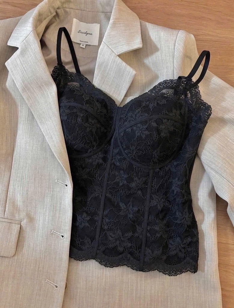 ĐỒ LÓT - BRA REN KÈM ĐỆM NGỰC 4 MÀU NỮ