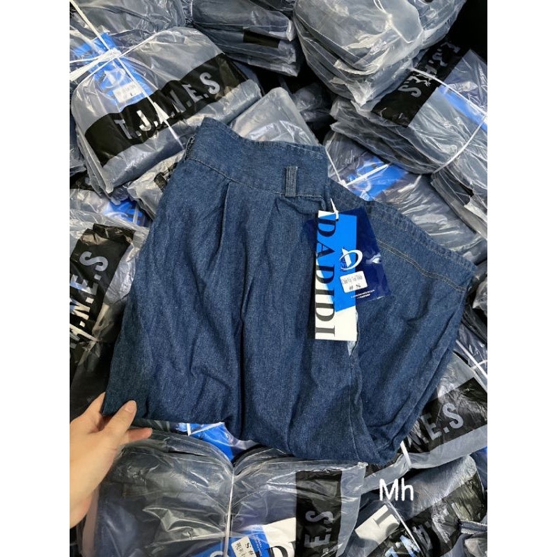 CHÂN VÁY JEAN THÊU ONG HOT HIT (sale 69k)