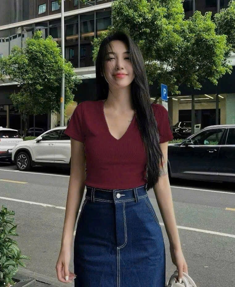 SET 3 ÁO ZIP CỔ TIM ĐEN TRẮNG ĐỎ NỮ