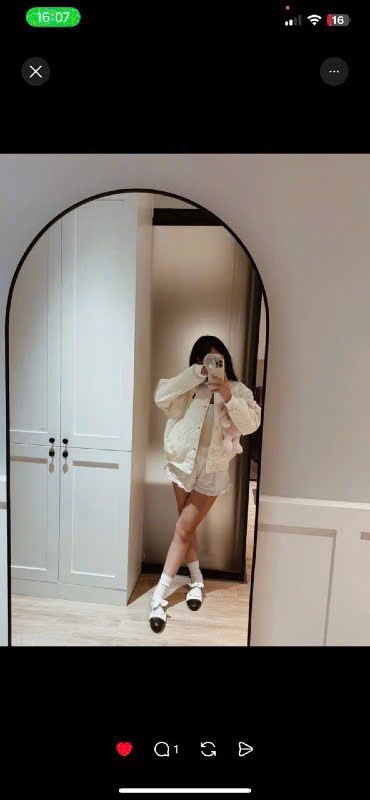 ÁO PHAO TRÁM THÊU NGỰA NỮ THU ĐÔNG SẴN