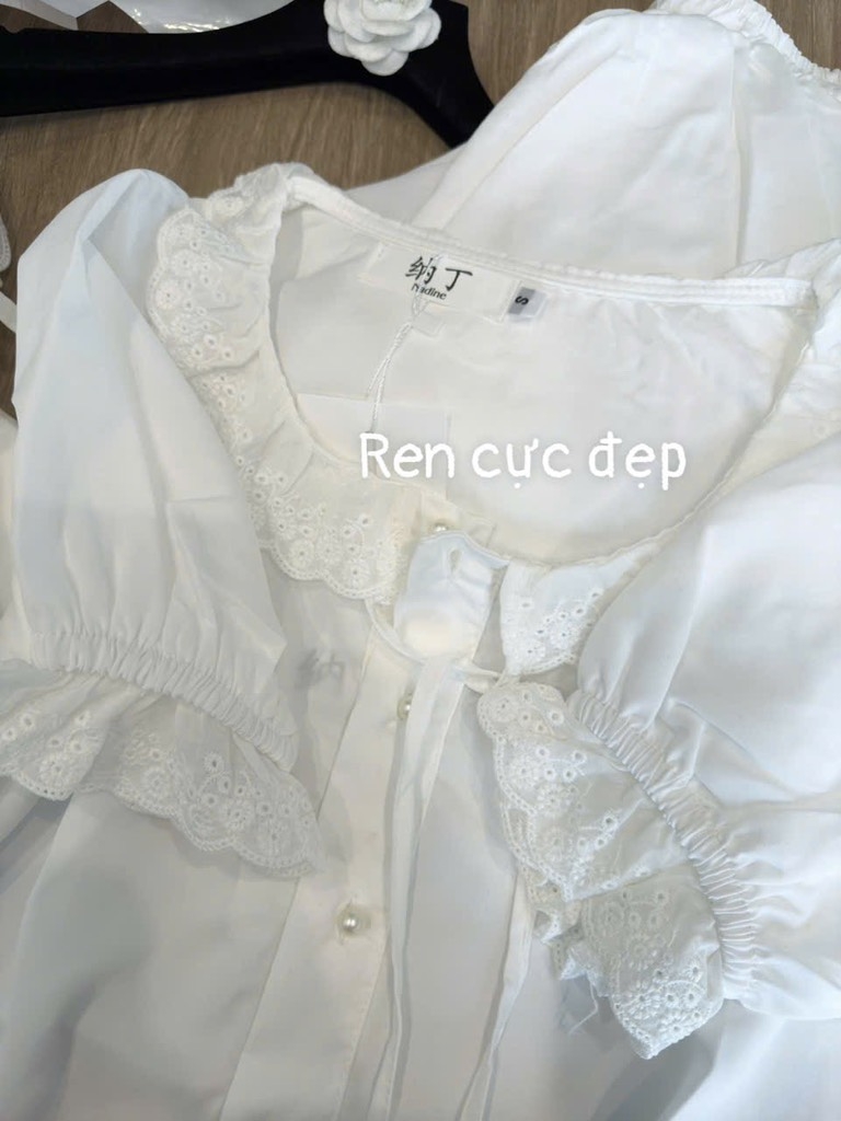 BỘ NGỦ BÈO REN TIỂU THƯ NỮ SẴN (SALE 99k)