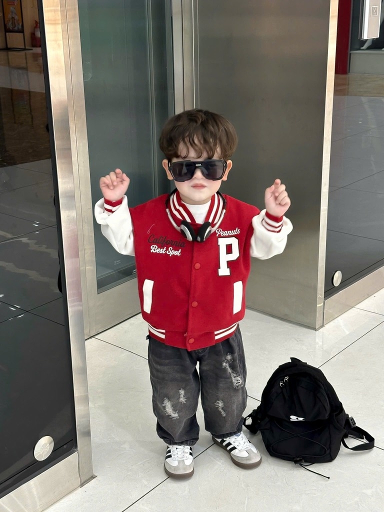SET SNOOPY ĐỎ TRẮNG BÉ TRAI