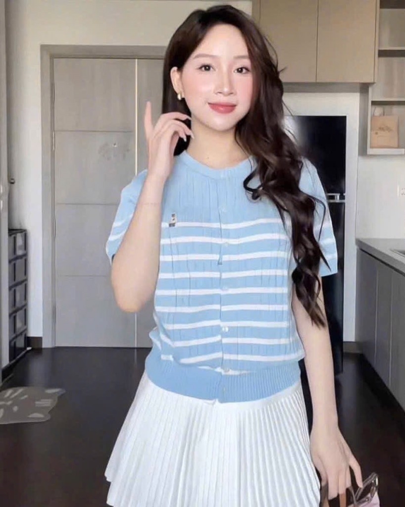 LEN CDG KẺ XANH CỌC TAY