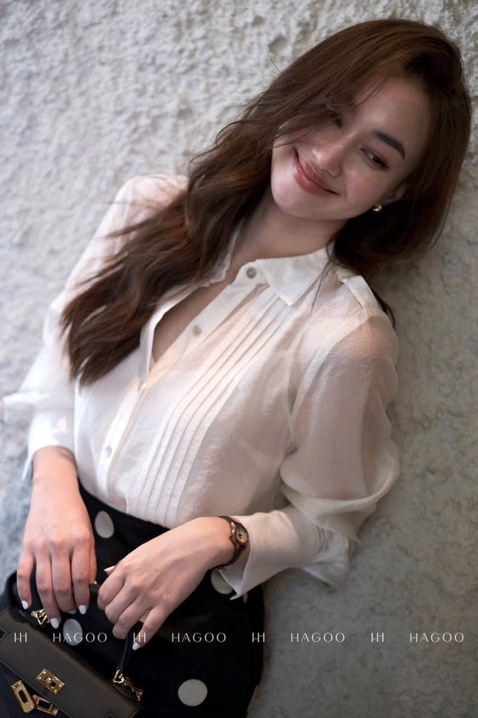 ÁO SƠ MI GU TƠ LY CÁ VAI CÚC TRAI NỮ