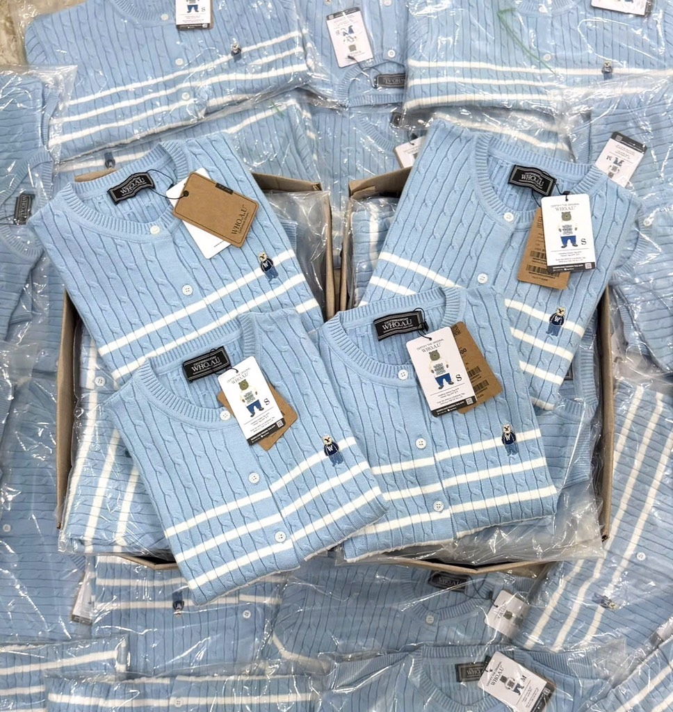 LEN CDG KẺ XANH CỌC TAY