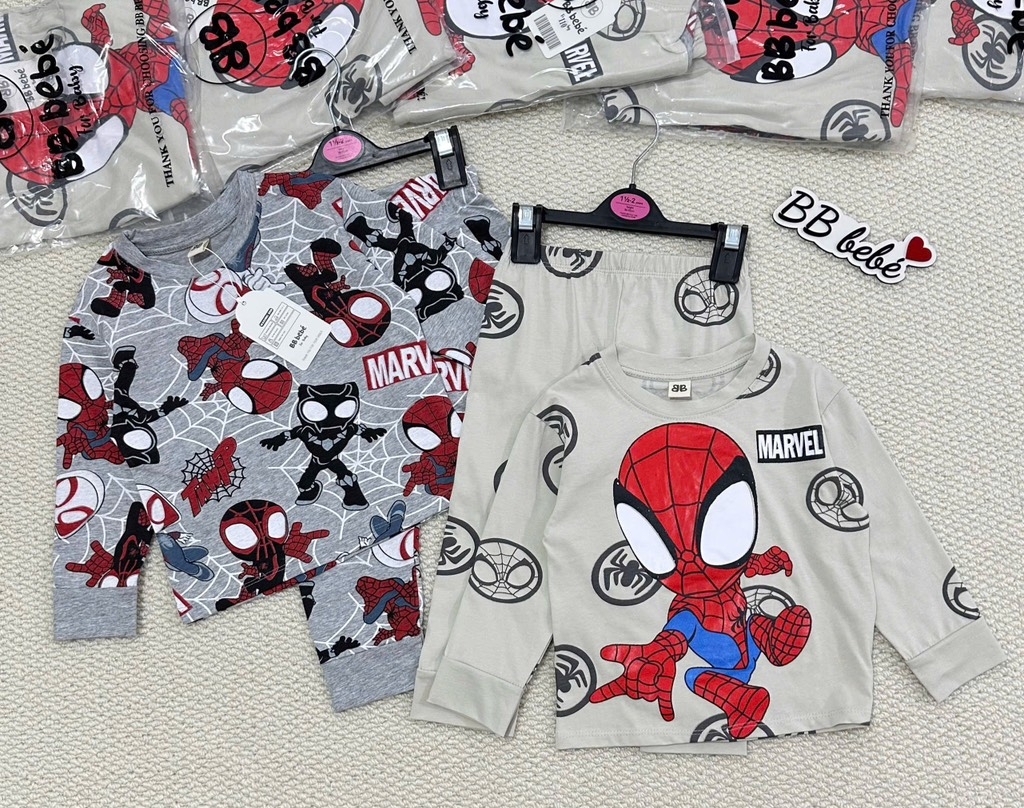 SET 2 BỘ DÀI SIÊU NHÂN NHỆN BÉ TRAI SẴN