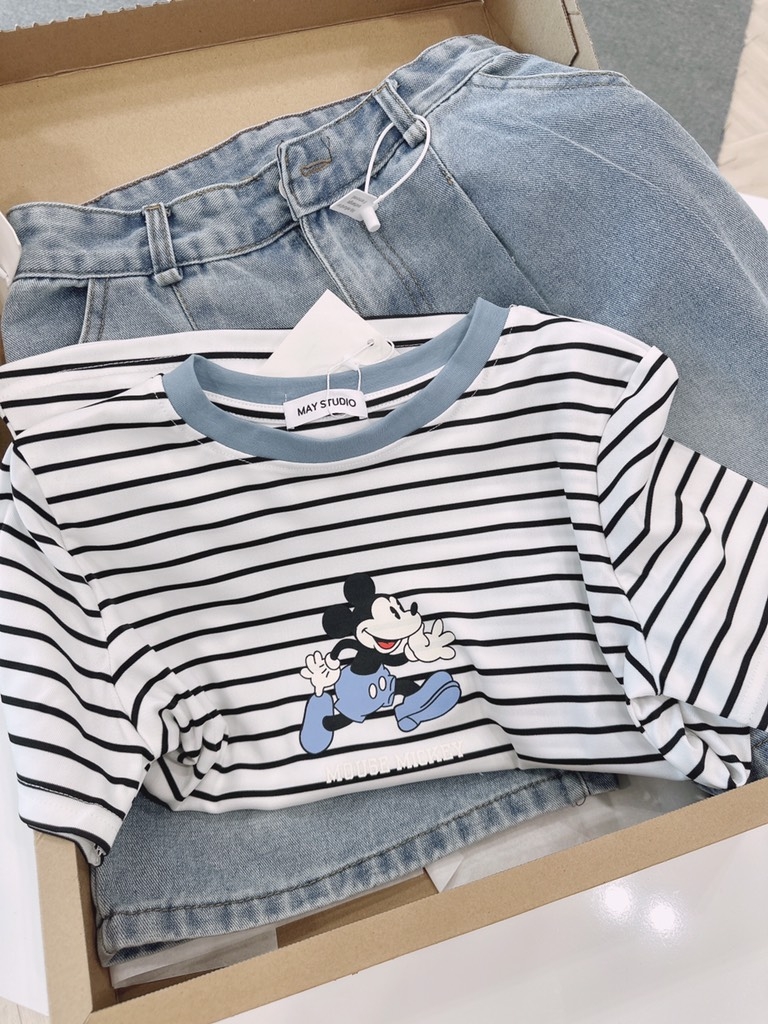 SET BÒ ÁO DÍP TĂM KẺ PHỐI MIX QUẦN LI BẠC NỮ