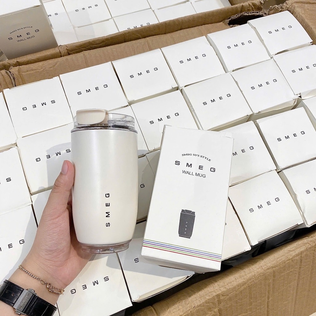 ĐỒ GIA DỤNG - CỐC GIỮ NHIỆT MÀU KEM