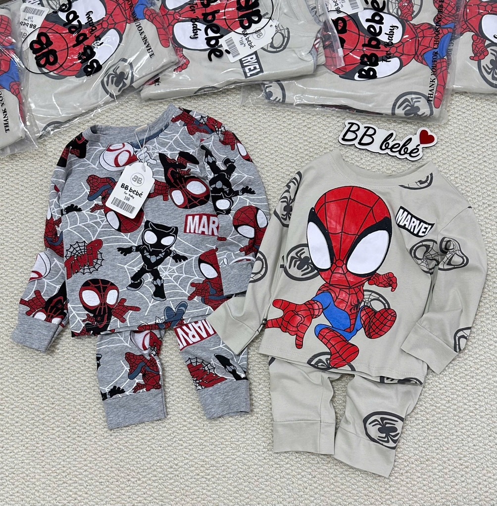 SET 2 BỘ DÀI SIÊU NHÂN NHỆN BÉ TRAI SẴN