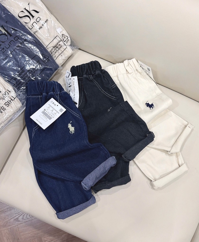 SET 2 QUẦN JEAN BASIC BÉ TRAI, BÉ GÁI