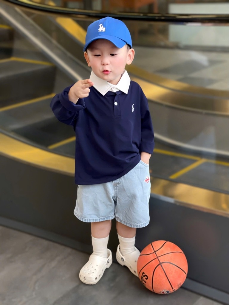 SET 3 ÁO POLO DÀI TAY BÉ TRAI