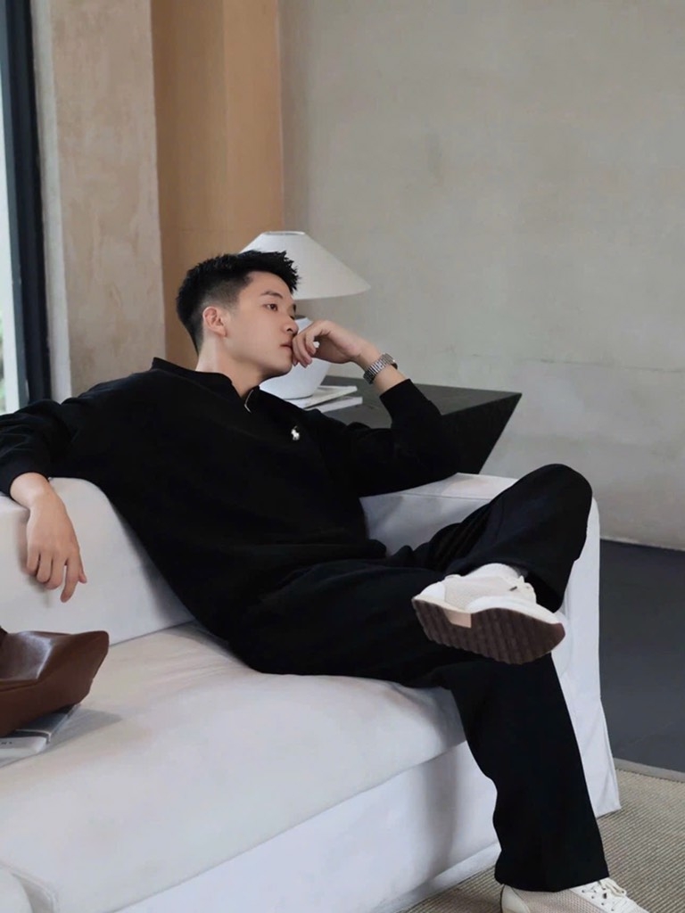 SET BỘ DÀI HAI DA THÊU NGỰA 3 MÀU NAM THU ĐÔNG