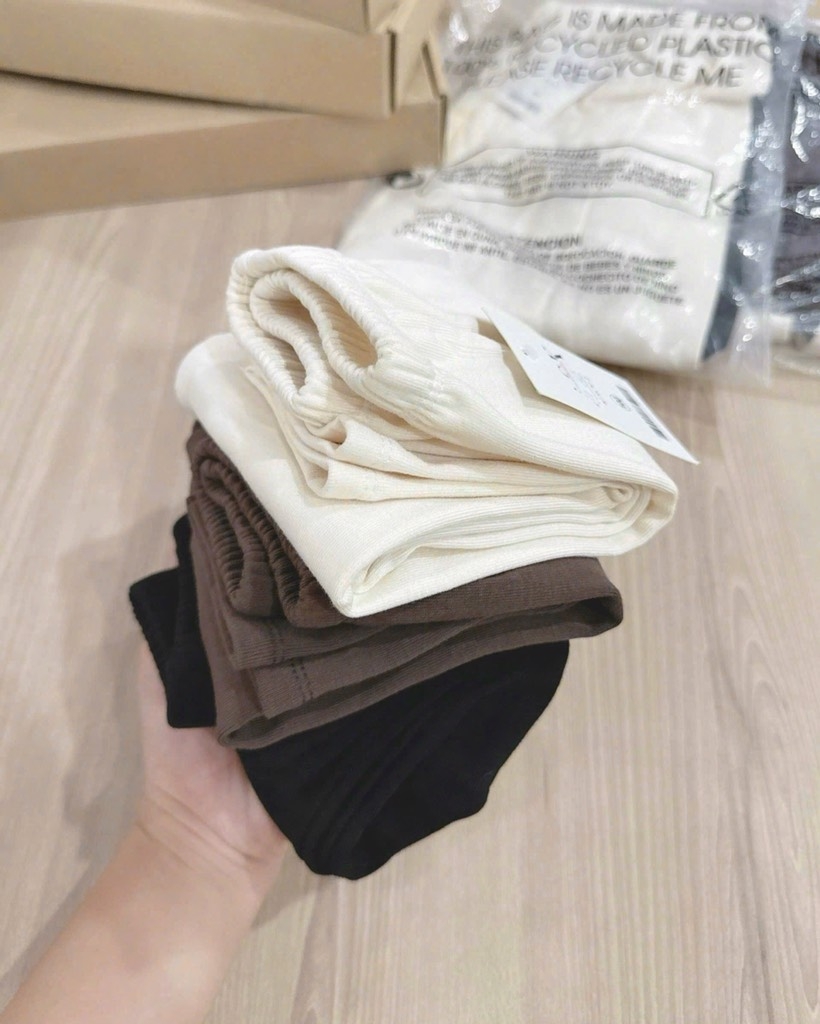 SET 3 QUẦN DÀI LEGGING LÓT LÔNG BÉ GÁI
