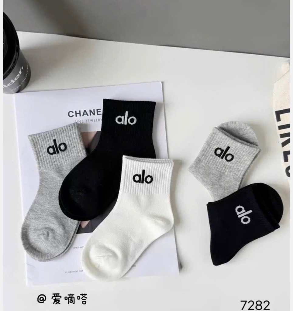 ĐỒ LÓT - SET 10 ĐÔI TẤT ALO MIX MÀU CHO BÉ TRAI BÉ GÁI