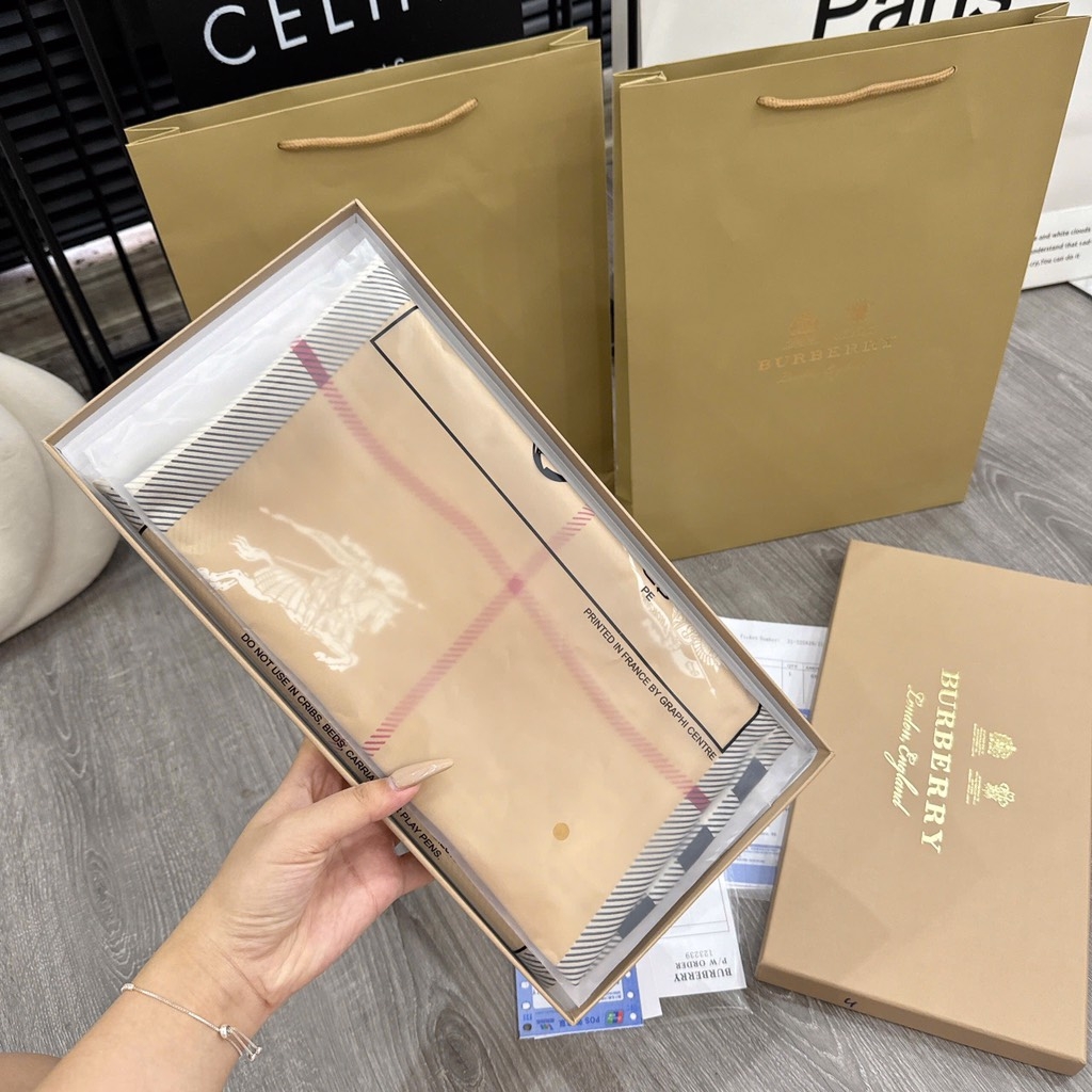 PHỤ KIỆN - SET KHĂN LỤA QC SANG XỊN MỊN NỮ THU ĐÔNG